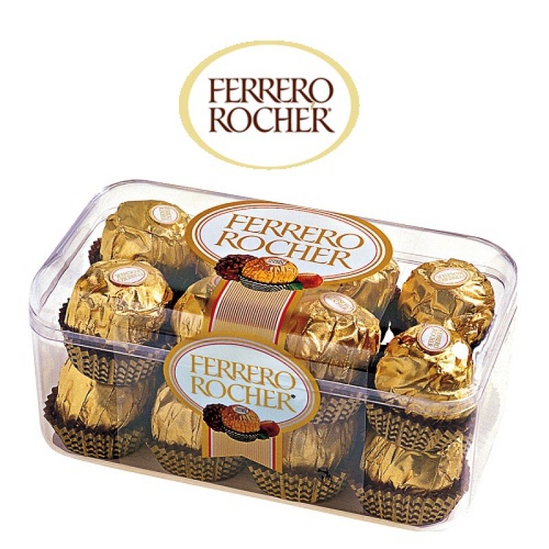Chocolate Ferrero Rocher Hộp 16 Viên 200g - Hàng cận date