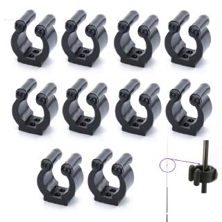 Bộ 10 kẹp nhựa cố định cần câu cá chất lượng