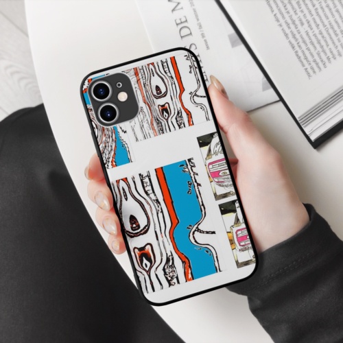 Ốp lưng iphone SAMSUNG hình strange pattern collage art op art chống sốc dễ thương  cho các dòng iPhone PAP20210743