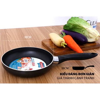 Chảo trơn chống dính SUNHOUSE phi 16-30cm