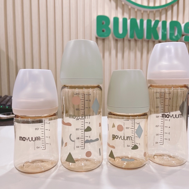 Bình sữa Moyuum [ CHUẨN HÀN CÓ BILL ] Hàn 170ml / 270ml MOYUM cho bé sơ sinh