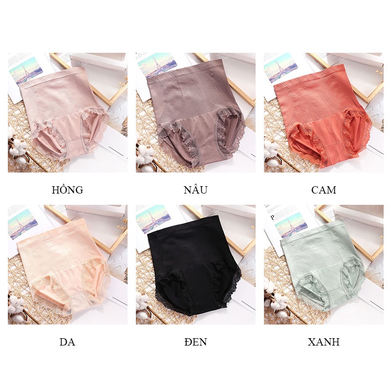 Quần lót nữ cạp cao gen bụng kháng khuẩn cao cấp nâng mông gợi cảm LAVENUSA QL56