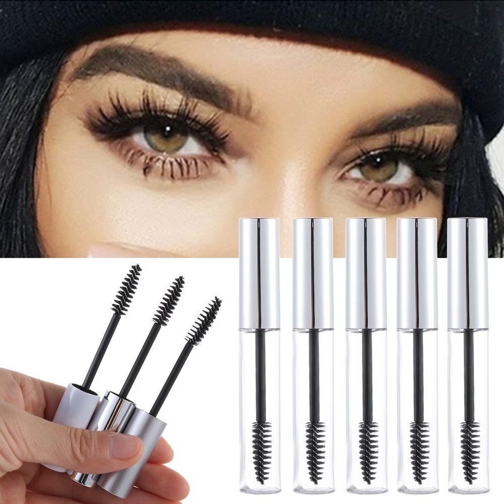 Set 5 Tuýp Mascara 10ml Kèm Cọ Chuốt Lông Mi DIY