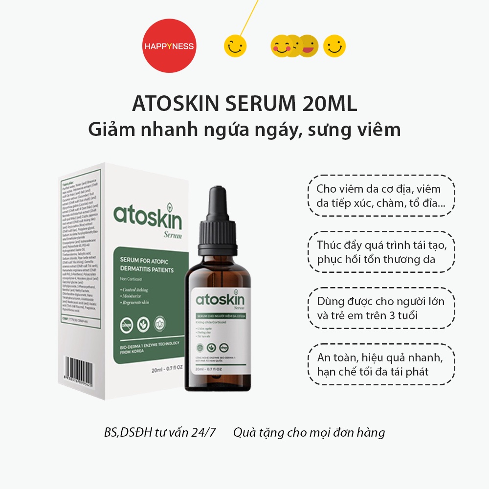 Atoskin - Giải pháp toàn diện cho người viêm da cơ địa - Nói không với corticoid