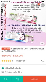 10 lọ serum Teana