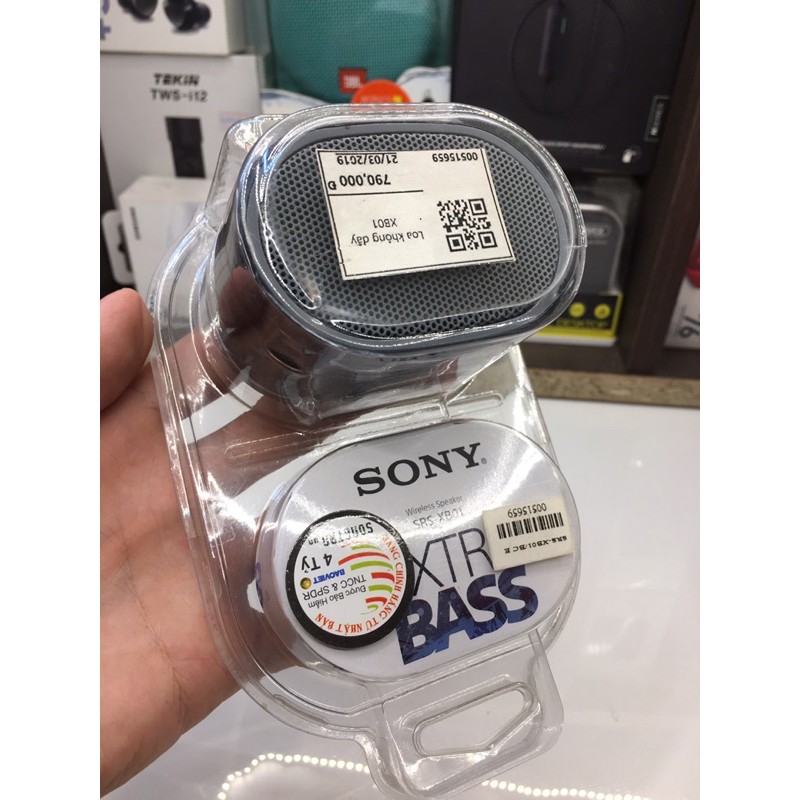 Loa bluetooth Sony Extra Bass SRS-XB01 - Hàng chính hãng