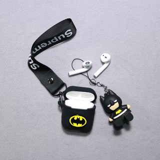 [Mã ELHAJUNE giảm 6% đơn 99K] Bao Vỏ Hộp Airpods - Case Airpods Superman Người Dơi (Ốp Airpods)