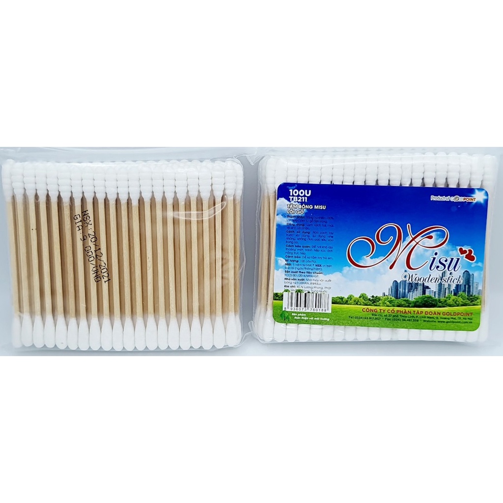 TĂM BÔNG MISU CÁN GỖ