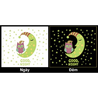 Tranh decal dạ quang