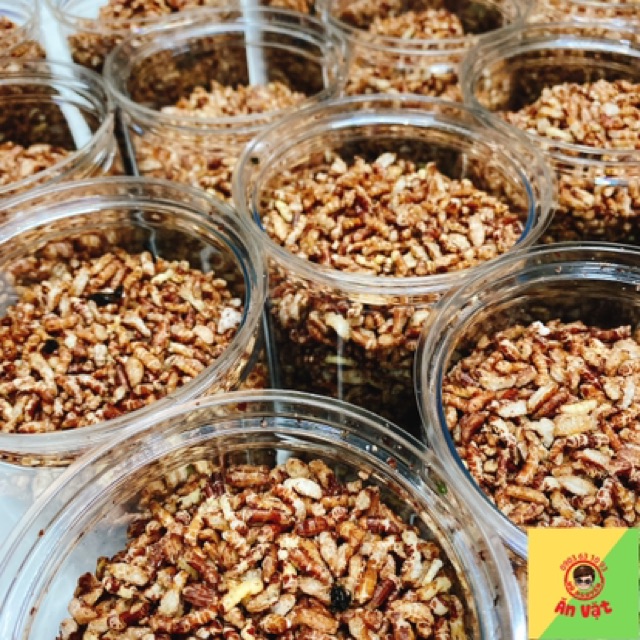 1 LON PET GẠO LỨT SẤY RONG BIỂN (GẠO LỨC) - TỐT CHO SỨC KHOẺ - 300GR - ĐỒ ĂN VẶT SÀI GÒN TPHCM VỪA NGON VỪA RẺ | BigBuy360 - bigbuy360.vn