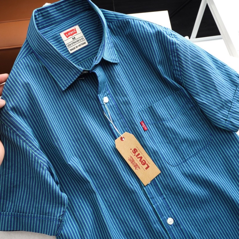 ÁO SƠ MI 1 TÚI LV’S