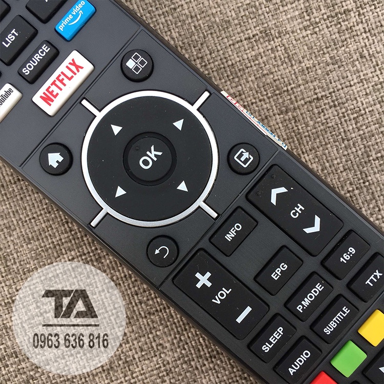 Điều khiển tivi Casper┃Remote điều khiển tivi Casper hàng mới chính hãng tặng kèm pin
