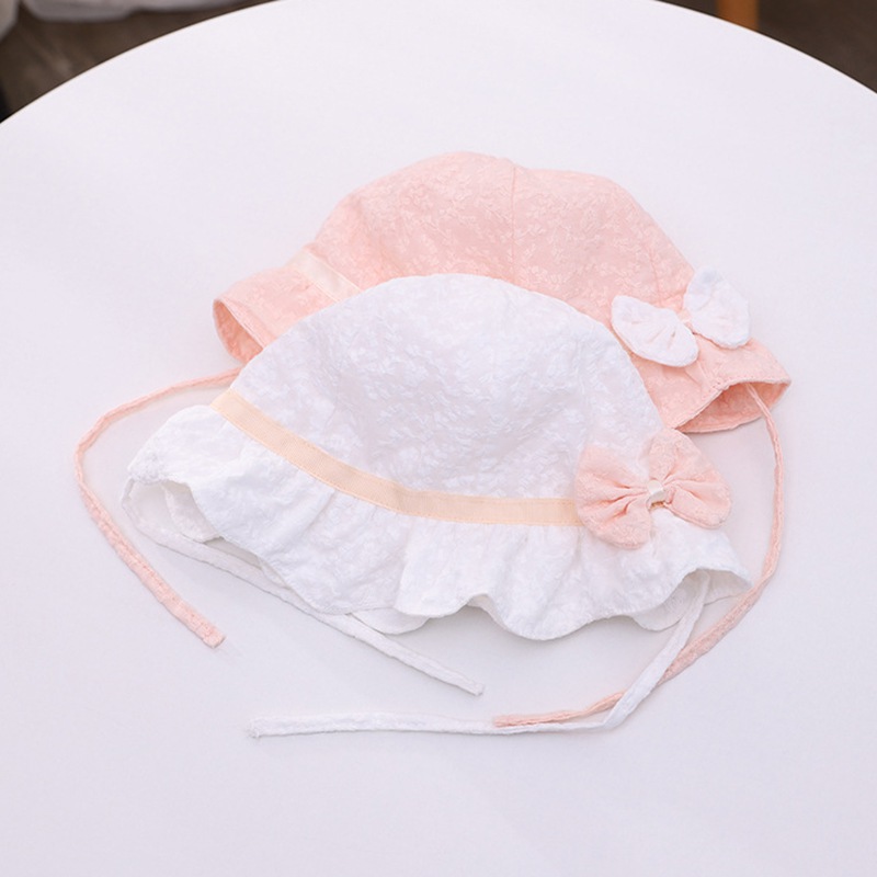 Nón Vành Tròn Thời Trang Dành Cho Bé Gái 1-3 Tuổi