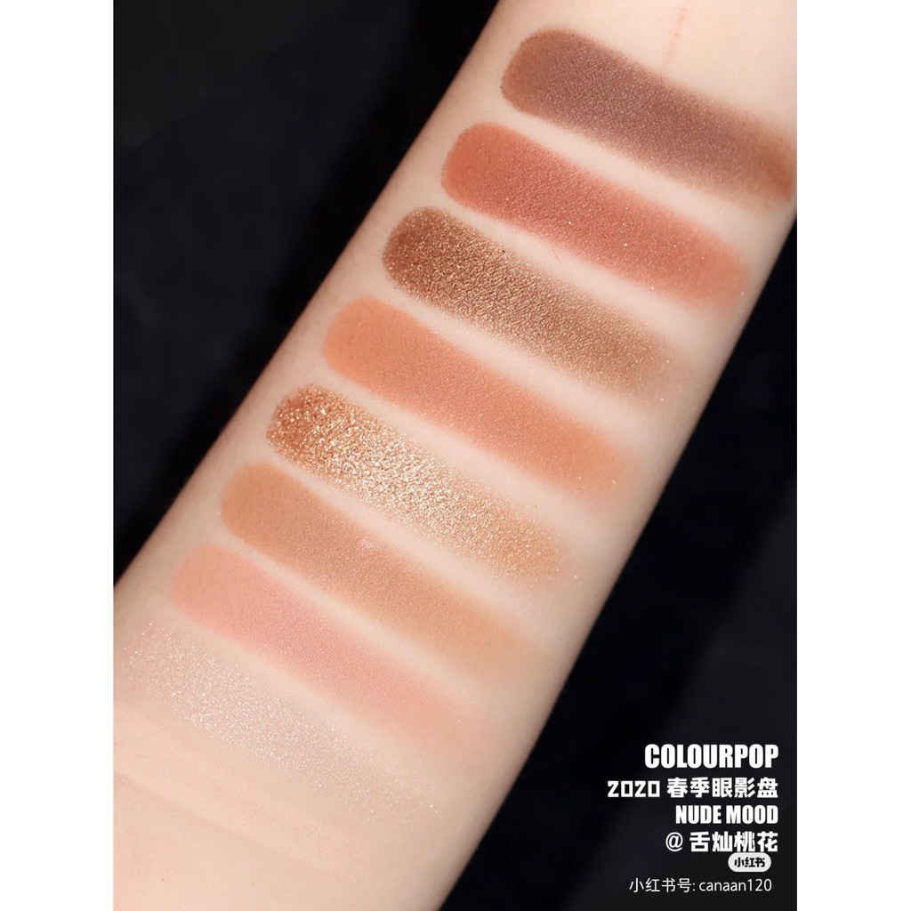 Bảng phấn mắt Colourpop Nude Mood