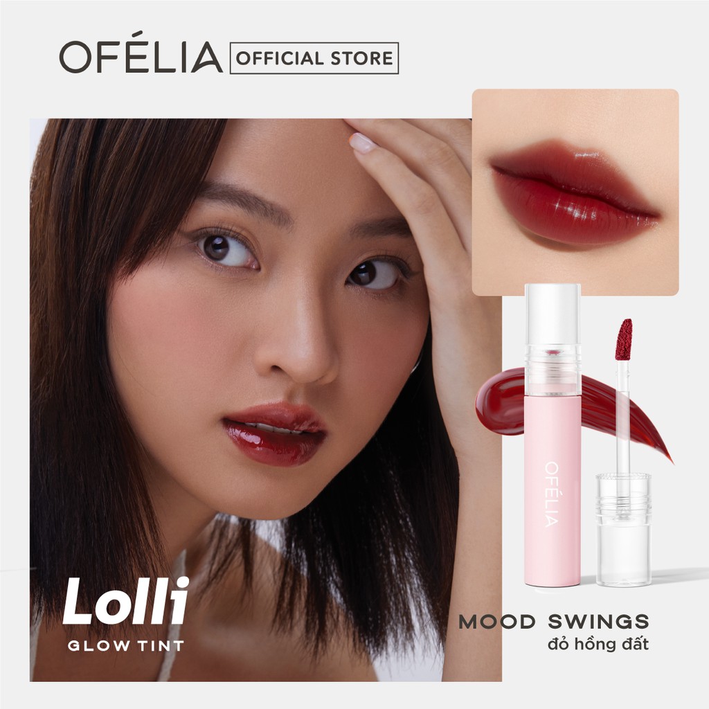 Full set son tint bóng ofélia lolli glow tint - ảnh sản phẩm 9