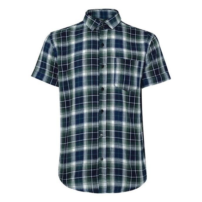Áo Sơ Mi Nam Sọc Caro Gabofashion Cao Cấp SMI004 (Sọc xanh đậm ) hàng vnxk