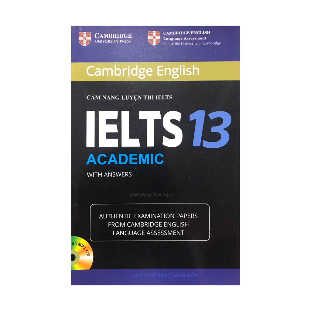 Sách Cẩm nang luyện thi IELTS 13 academic ( Quét mã QR để nghe )