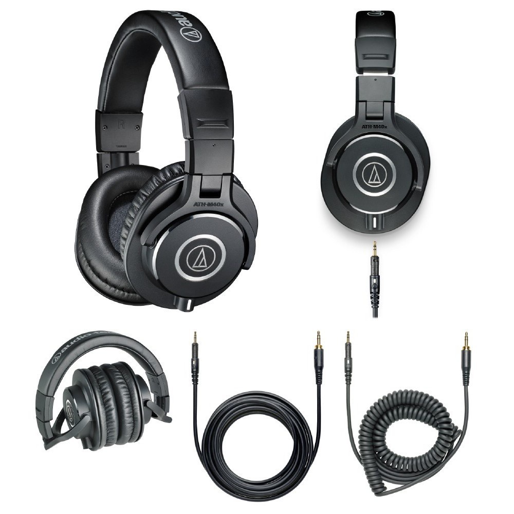 Audio Technica - ATH M40x _ Tai nghe kiểm âm giá rẻ chất lượng