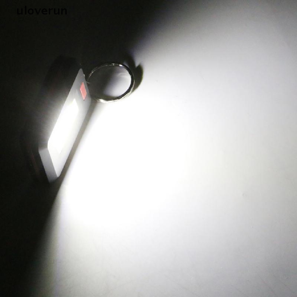 Đèn Cob Mini Có Móc Khóa Di Động Cho Hoạt Động Cắm Trại Ngoài Trời