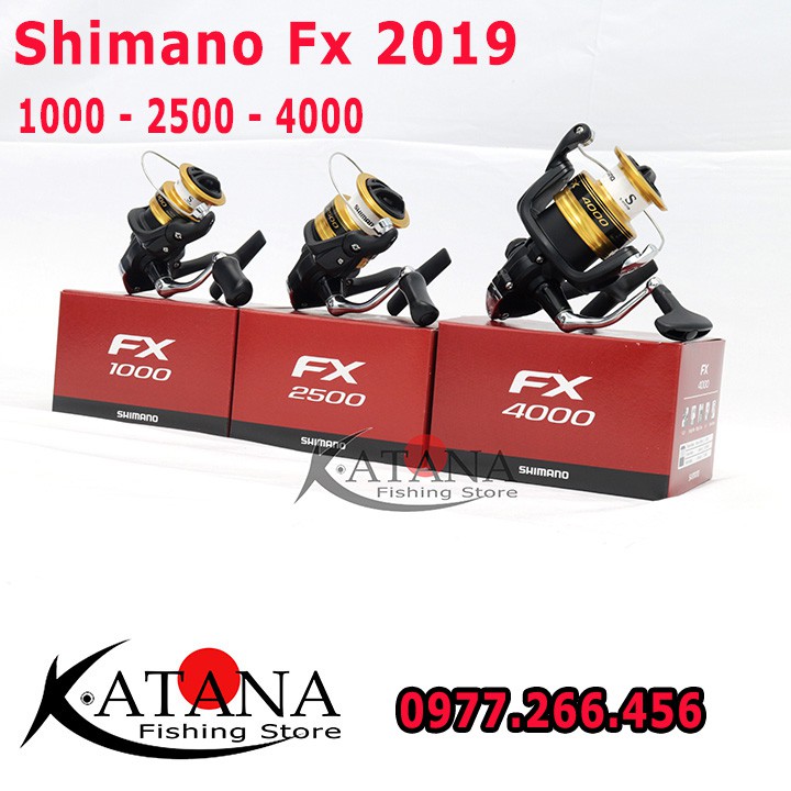 Máy Câu Shimano FX 2019 - 1000 - 2500 - 4000