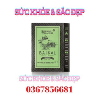 [Trà Nữ N2] Trà thảo mộc Siberian Baikal tea collection Herbal tea N2 - 30 túi - Date T2/2023