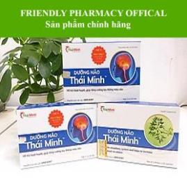 DƯỠNG NÃO THÁI MINH - Hỗ trợ hoạt huyết, giúp tăng cường lưu thông máu não (Hộp 20 viên)
