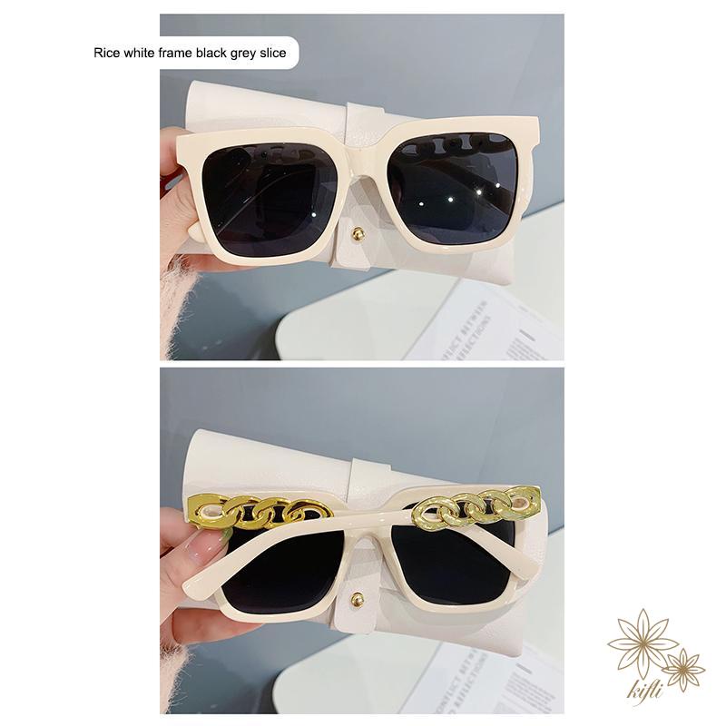 Kính mát gọng vuông phong cách retro thời trang cho nữ 2022