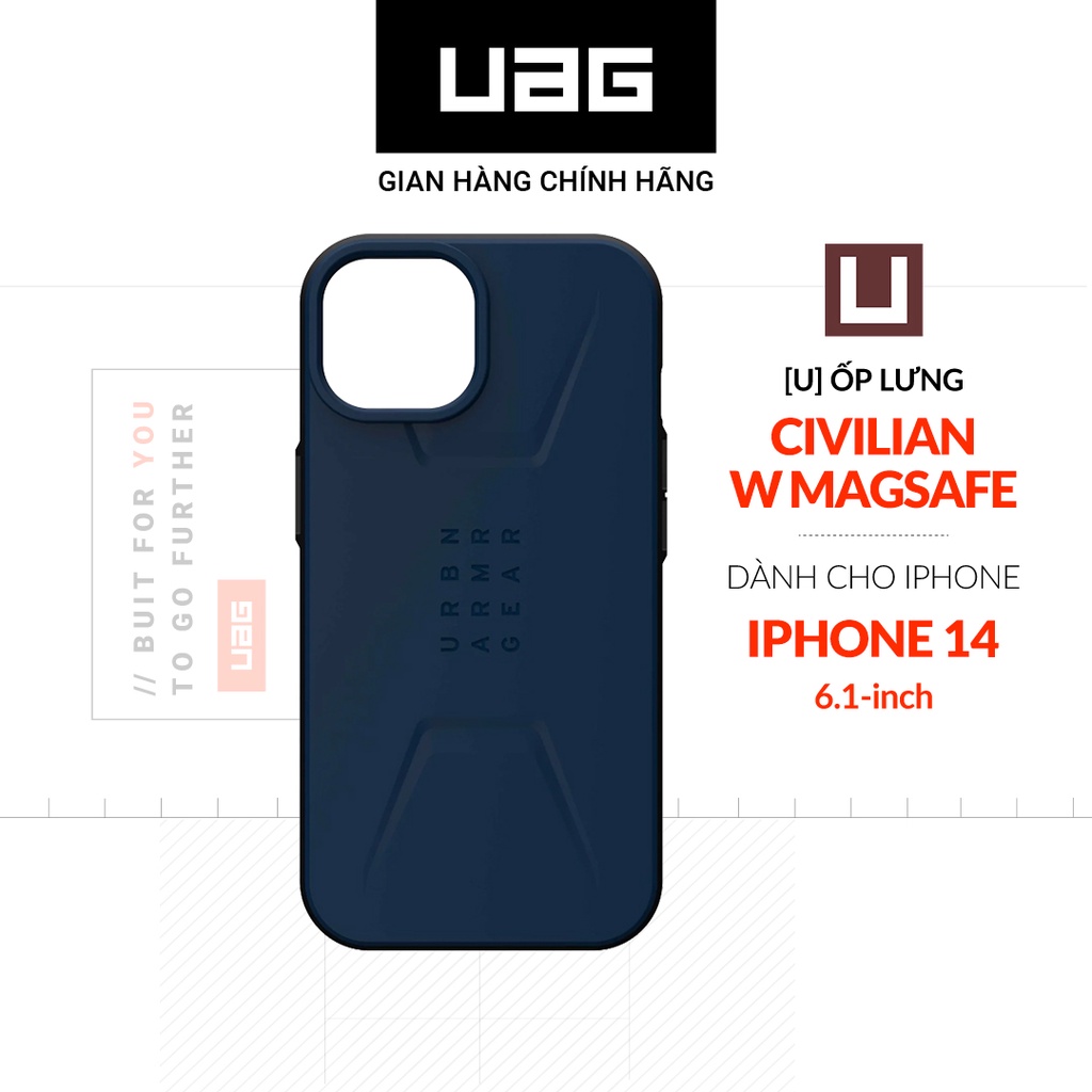 Ốp Lưng UAG CIVILIAN W MAGSAFE Cho iPhone 14 [6.1 INCH]