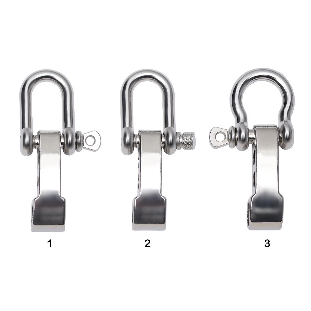 MUVAKO 1 / 2 Vòng Tay Paracord Bằng Hợp Kim Kẽm Chất Lượng Cao