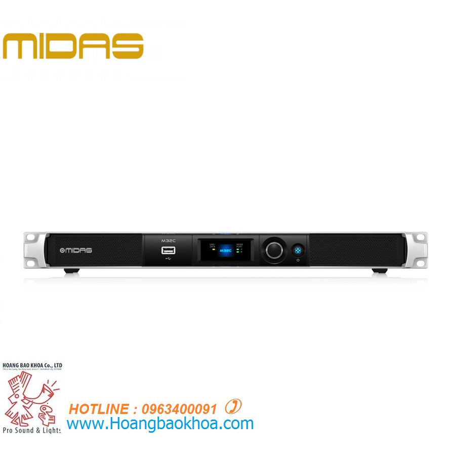 Bàn Trộn Âm Thanh- Nhãn hiệu : MIDAS- M32C -Digital Mixer Rack