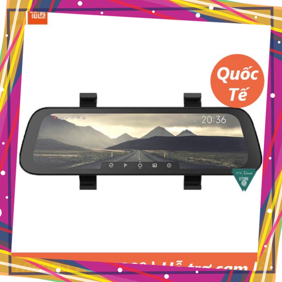 XẢ NGHỈ BÁN Camera hành trình dạng gương 70MAI rearview Dash cam Midrive D07 - Camera hành trình Xiaomi 70mai XẢ NGHỈ BÁ