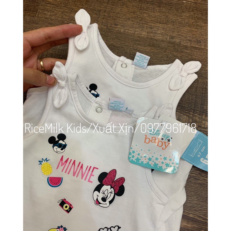 Áo Trắng Nơ Disney xuất dư xịn cho bé gái