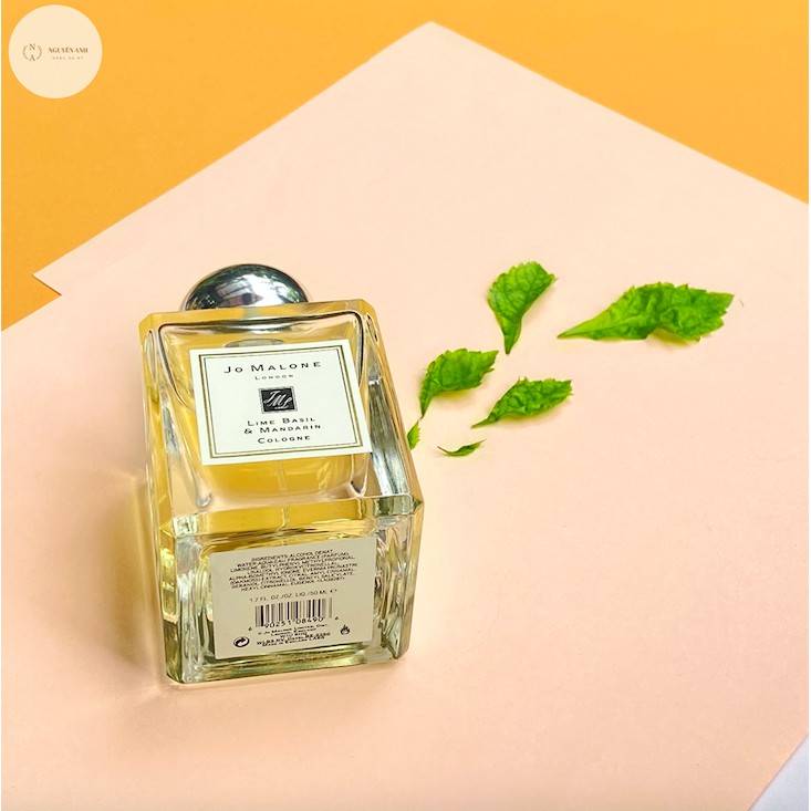 [Auth] Nước hoa Jo Malone London Lime Basil & Mandarin (50 ml) Unisex - HÀNG NHẬP NGUYÊN ANH