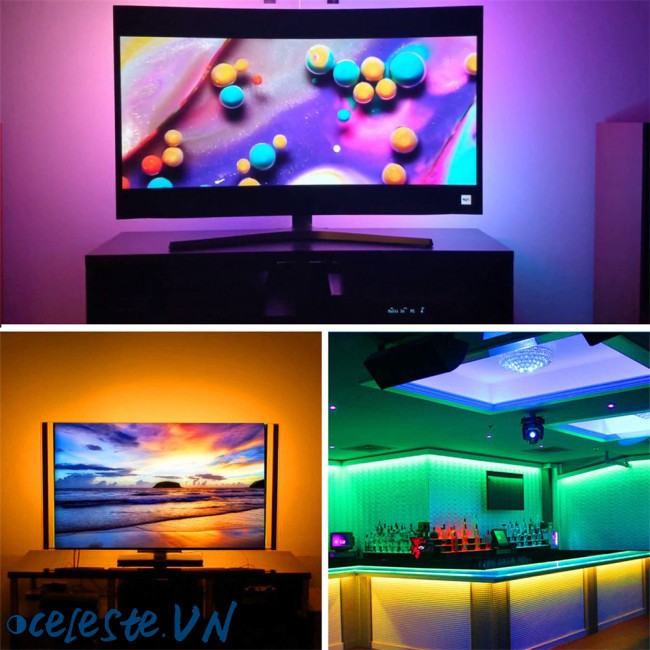 Rgb 5050 Usb Tape  Lights Tv Background Led Tape  Light Flexible Strip Lamp 5v Diode