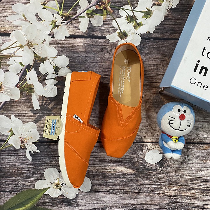 Giày toms cam,ORANGE