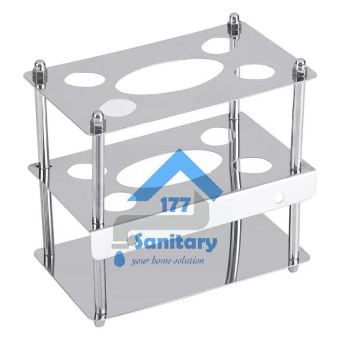 Giá Inox Đựng Bàn Chải Đánh Răng S4 Thiết Kế Đơn Giản Tiện Dụng