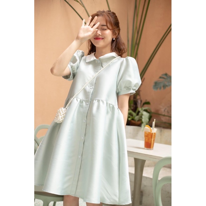 BABIE DRESS - Váy baby doll tiểu thư