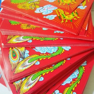 [shop 10k] combo 10 giấy dán tết dán dưa hấu, bánh chưng 11,5cm2