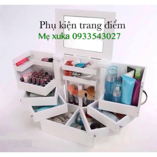 Tủ đựng đồ trang điểm ❤️❤️ hộp đựng makeup