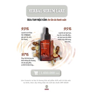 HERBAL SERUM (THANH DƯỢC LÁRE) FULL SIZE 80ML