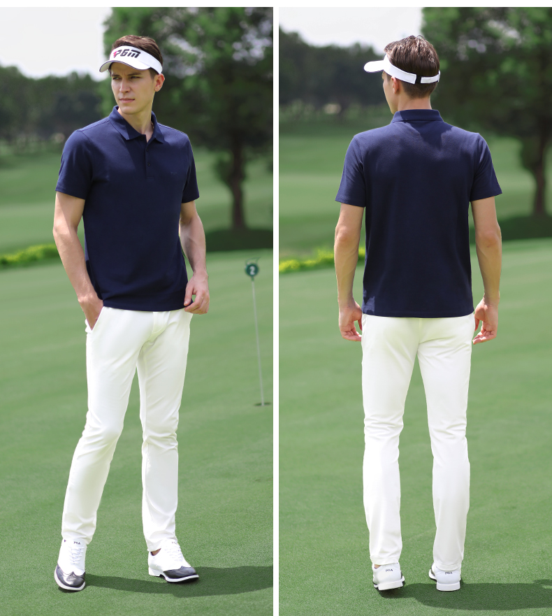 [Hàng Auth - Chọn màu] Áo Golf Nam Ngắn Tay - PGM Men Golf Shirt - YF313