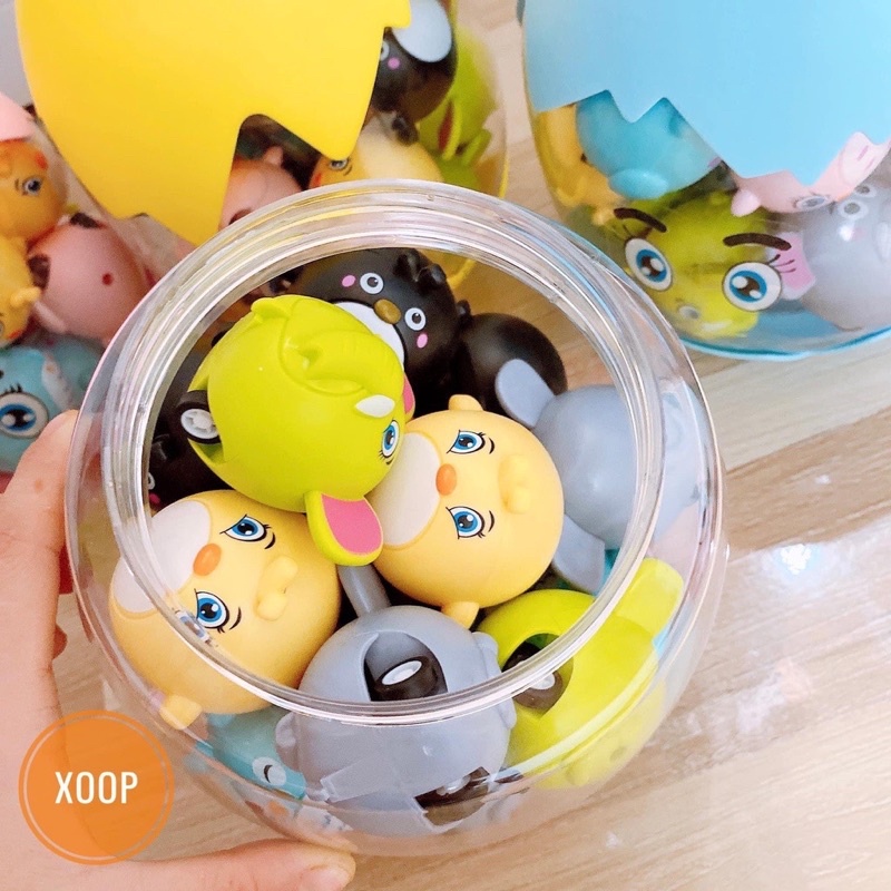 Set Trứng 20 Con Vật Chạy Đà Siêu Xinh Cho Bé