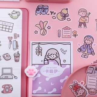 Gói sticker cô gái