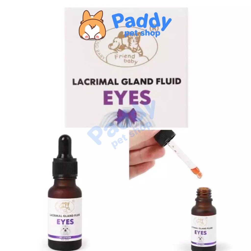 Siro Uống Lacrimal Gland Fluid Trị Chảy Nước Mắt Cho Chó Mèo (20ml)