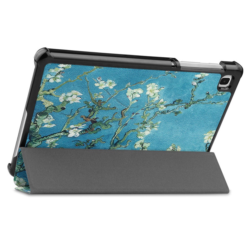 Bao da máy tính bảng PU nắp gập có chân đế bảo vệ cho Samsung Galaxy Tab A7 Lite 8.7 "Sm-T220 T225