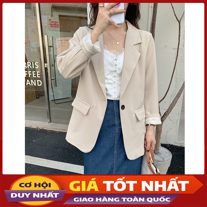 Áo Blazer- Áo Vest Trơn Hàng Quảng Châu M521-Violet