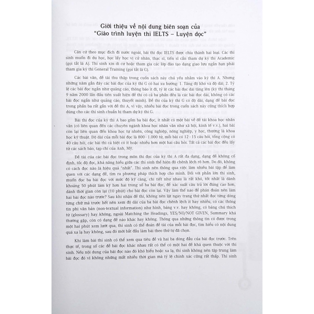 Sách Ielts Reading Strategies For The Ielts Test (Tái Bản)