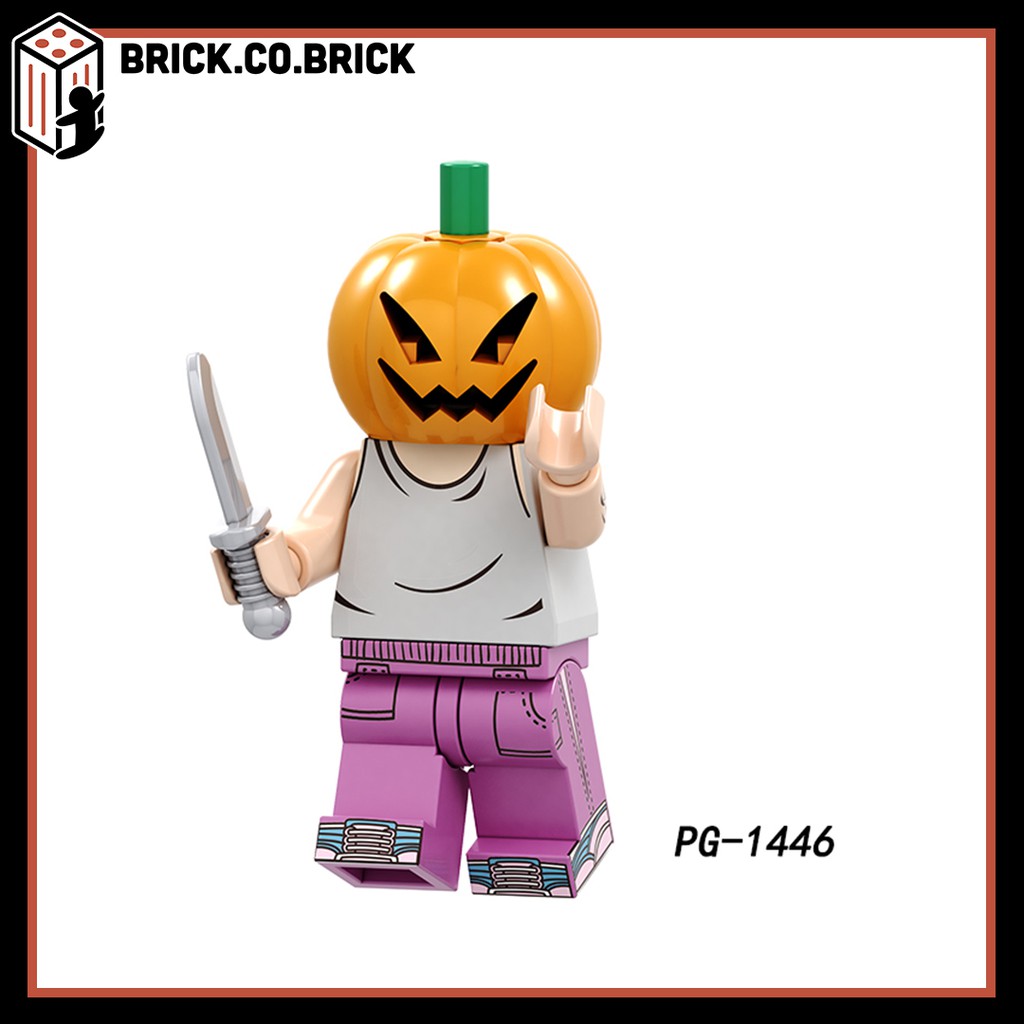 PG8174 -  Đồ chơi lắp ráp minifigures và nonlego những nhân vật kinh dị ngày Halloween Hóa trang