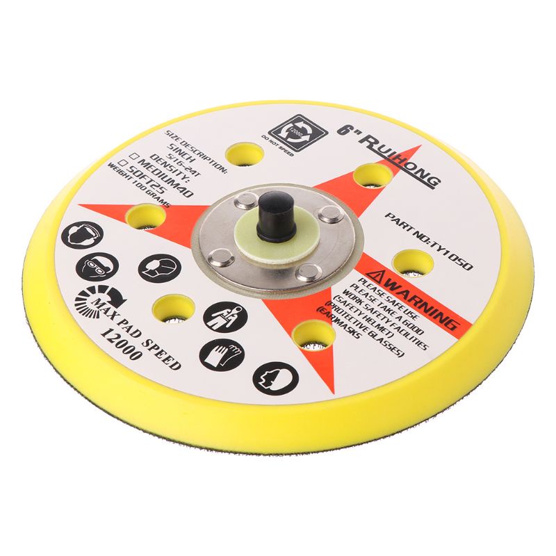 Tấm Chà Nhám Đánh Bóng 6 Lỗ Siêu Bền Tiện Dụng