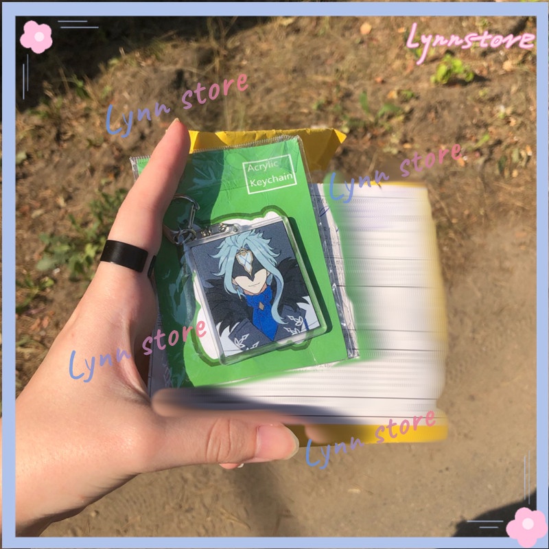 Móc Khóa Gắn Búp Bê Hoạt Hình Fatui Game Genshin Va Chạm Snezhnaya Ice Tartaglia Rooster Balladeer